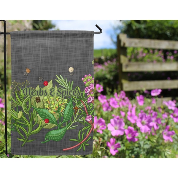 Herbs & Spices Garden Flag - Outside In Flowers