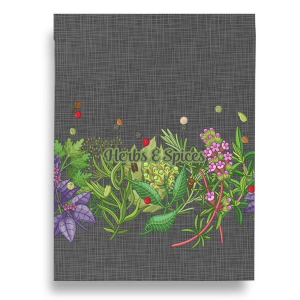 Herbs & Spices Garden Flags - Large - Single Sided - FRONT