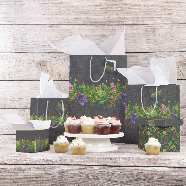 Herbs & Spices Gift Bags - In Context