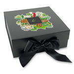 Herbs & Spices Gift Box with Magnetic Lid - Black