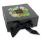 Herbs & Spices Gift Boxes with Magnetic Lid - Black - Front (angle)