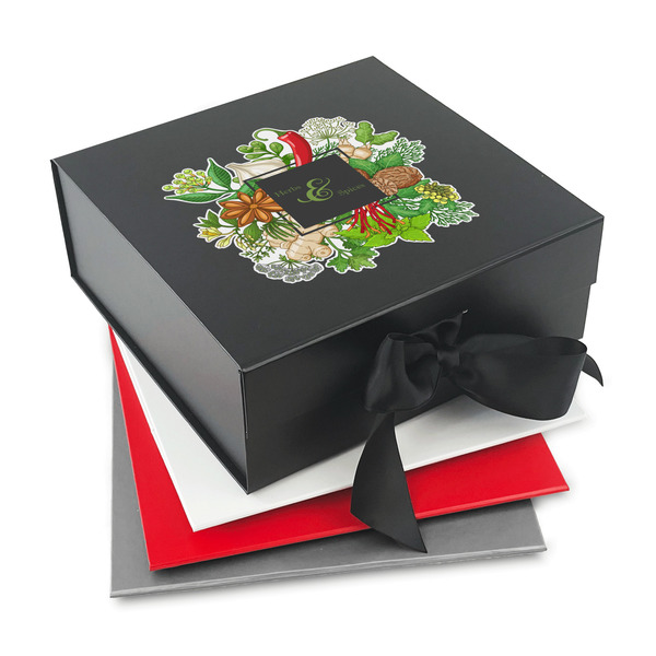 Custom Herbs & Spices Gift Box with Magnetic Lid