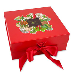 Herbs & Spices Gift Box with Magnetic Lid - Red