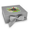 Herbs & Spices Gift Boxes with Magnetic Lid - Silver - Front