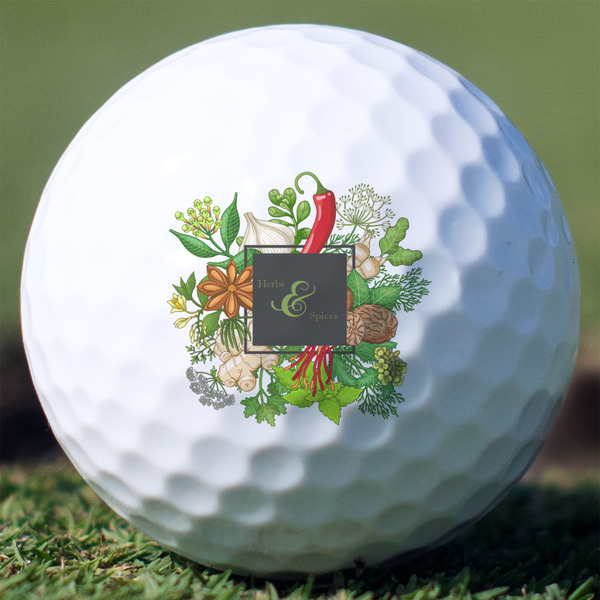 Custom Herbs & Spices Golf Balls - Titleist Pro V1 - Set of 12