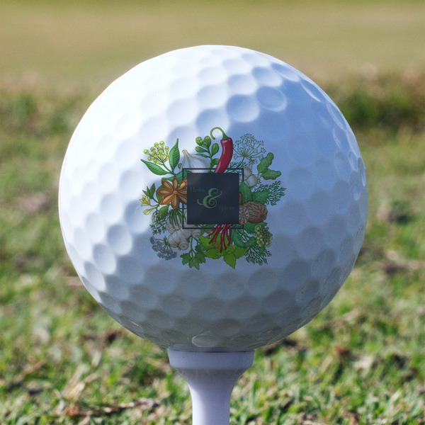Herbs & Spices Golf Ball - Non-Branded - Tee