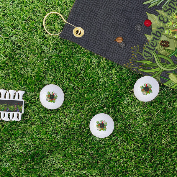 Herbs & Spices Golf Balls - Generic - Set of 3 - LIFESTYLE