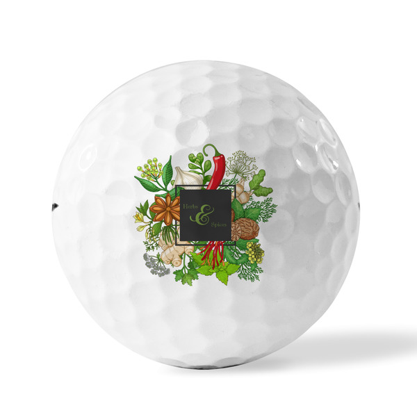 Herbs & Spices Golf Balls - Titleist - Set of 3 - FRONT