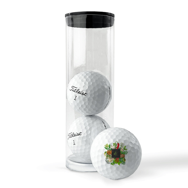 Herbs & Spices Golf Balls - Titleist - Set of 3 - PACKAGING