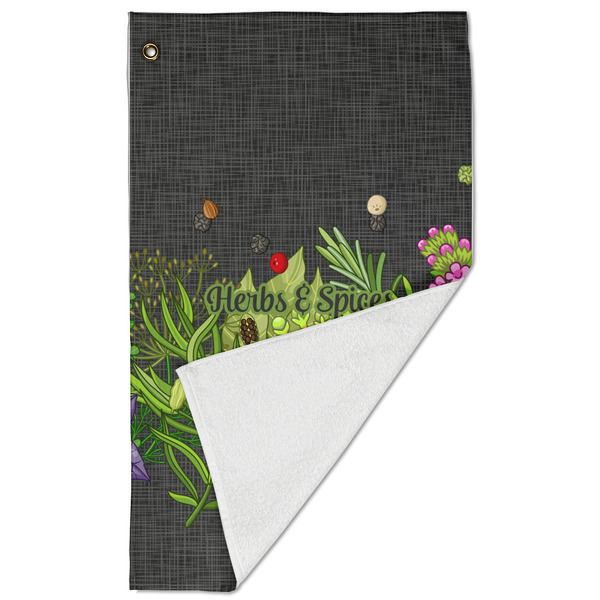 Herbs & Spices Golf Towel - Folded (Large)