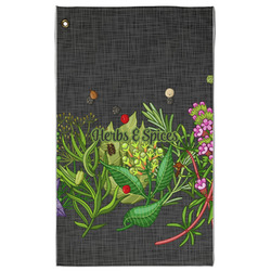 Herbs & Spices Golf Towel - Poly-Cotton Blend - Large