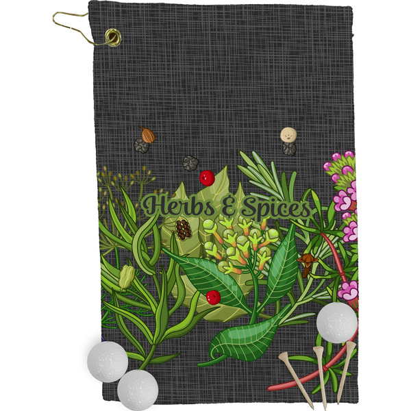 Herbs & Spices Golf Towel (Personalized)