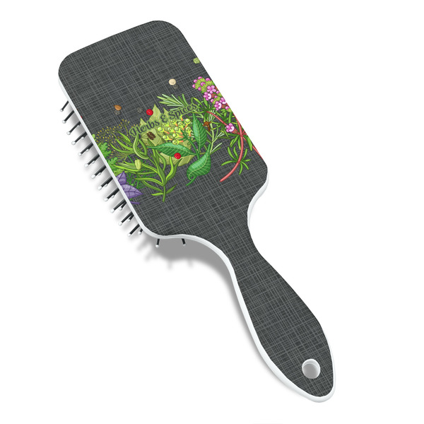 Herbs & Spices Hair Brush - Angle View