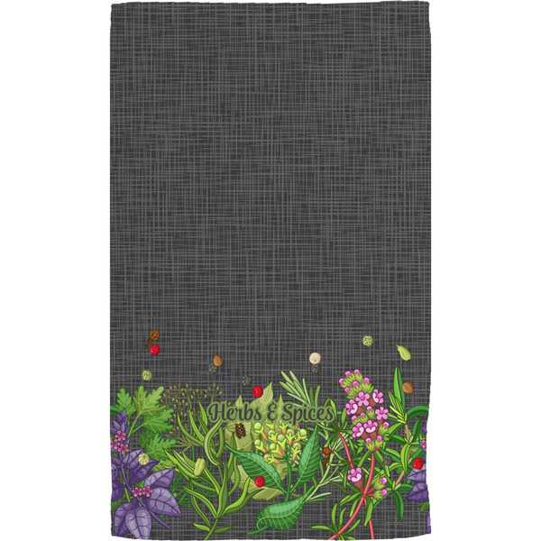 Herbs & Spices Hand Towel (Personalized) Full