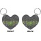 Herbs & Spices Heart Keychain (Front + Back)