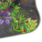 Herbs & Spices Hooded Baby Towel- Detail Corner
