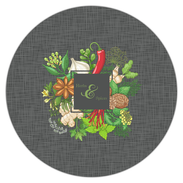 Herbs & Spices Icing Circle - Large - Single