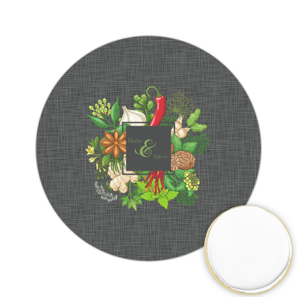 Custom Herbs & Spices Printed Cookie Topper - 2.15"