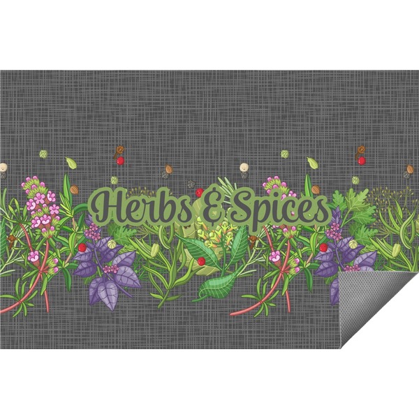 Custom Herbs & Spices Indoor / Outdoor Rug (Personalized)