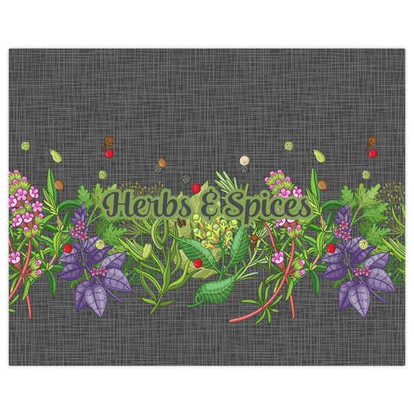 Herbs & Spices Indoor / Outdoor Rug - 8'x10' - Front Flat