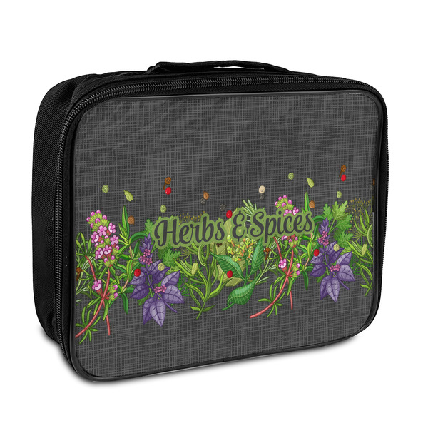 Custom Herbs & Spices Insulated Lunch Bag (Personalized)