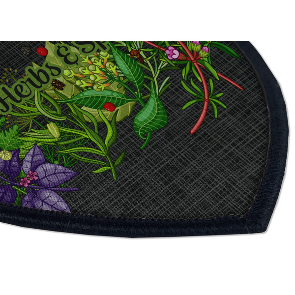 Herbs & Spices Iron on Shield 3 Detail