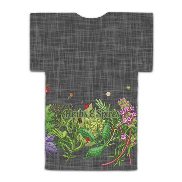 Herbs & Spices Jersey Bottle Cooler - BACK (flat)