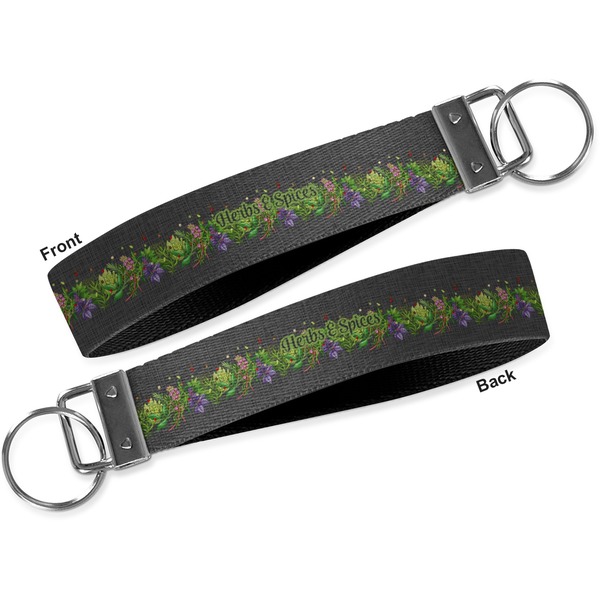 Herbs & Spices Key-chain - Metal and Nylon - Front and Back