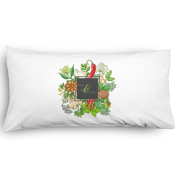 Custom Herbs & Spices Pillow Case - King - Graphic