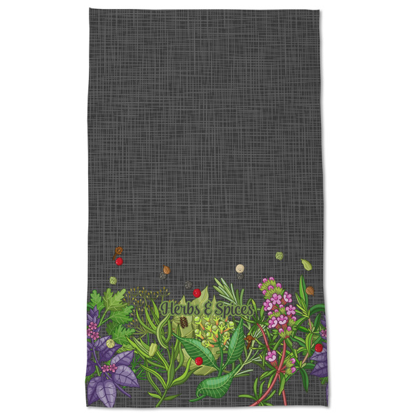 Herbs & Spices Kitchen Towel - Poly Cotton - Full Front