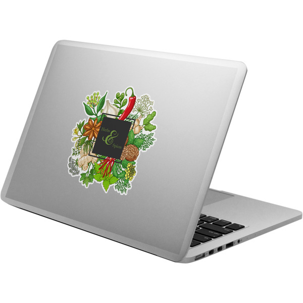 Custom Herbs & Spices Laptop Decal (Personalized)