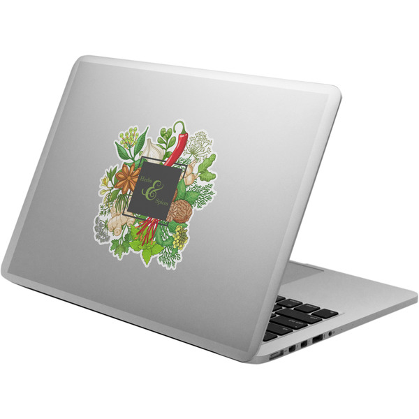 Custom Herbs & Spices Laptop Decal (Personalized)