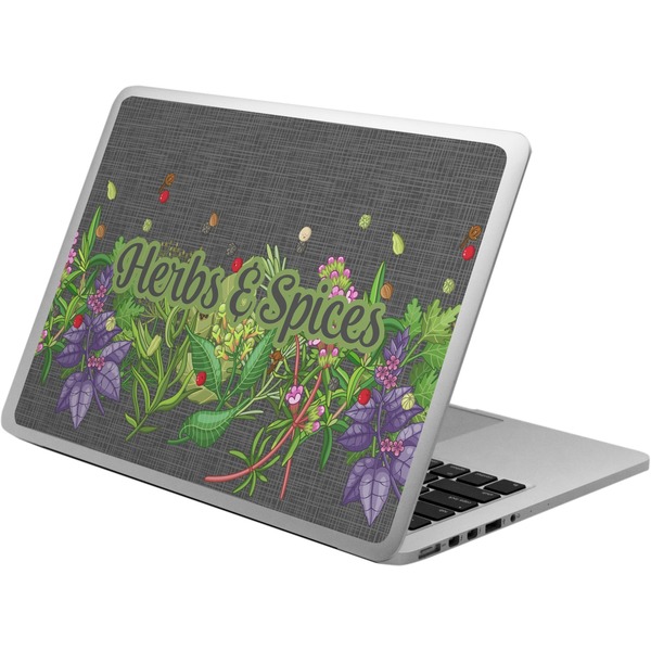 Custom Herbs & Spices Laptop Skin - Custom Sized (Personalized)