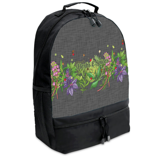 Custom Herbs & Spices Backpacks - Black