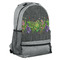 Herbs & Spices Large Backpack - Gray - Angled View