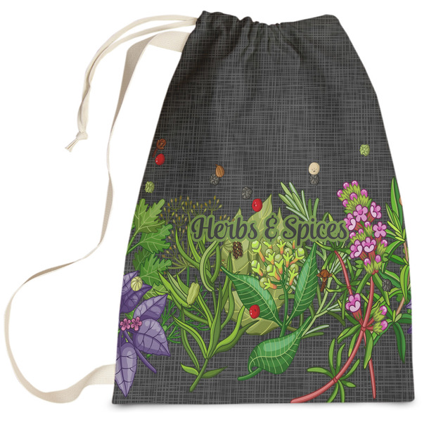 Custom Herbs & Spices Laundry Bag - Large