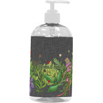 Herbs & Spices Plastic Soap / Lotion Dispenser (16 oz - Large - White)