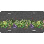 Herbs & Spices Front License Plate (Personalized)