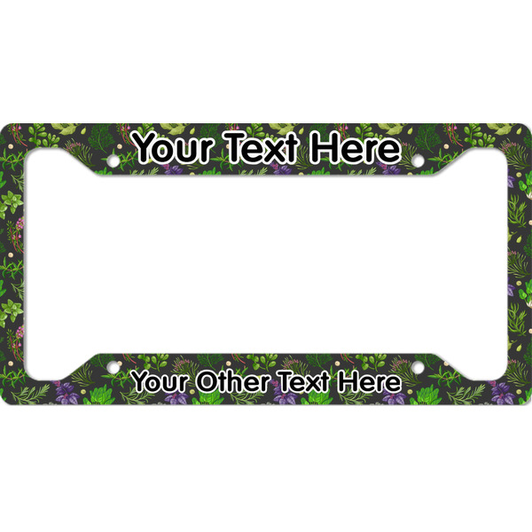 Custom Herbs & Spices License Plate Frame