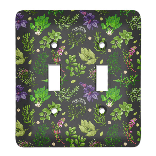 Custom Herbs & Spices Light Switch Cover (2 Toggle Plate)