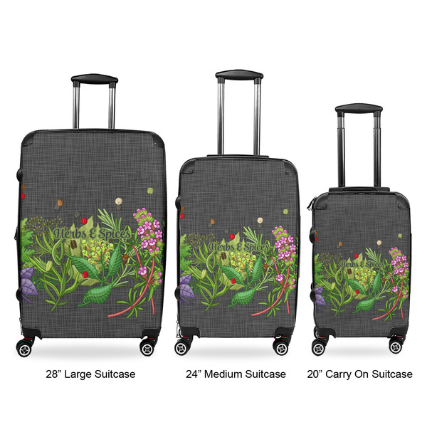 Herbs & Spices Luggage Bags all sizes - With Handle