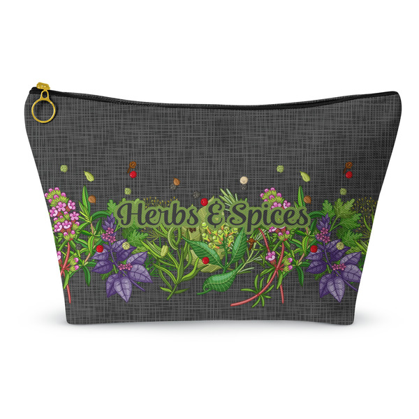 Custom Herbs & Spices Makeup Bag - Large - 12.5"x7" (Personalized)
