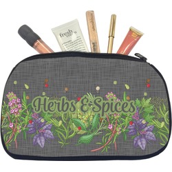 Herbs & Spices Makeup / Cosmetic Bag - Medium (Personalized)
