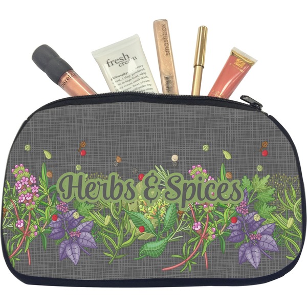 Custom Herbs & Spices Makeup / Cosmetic Bag - Medium (Personalized)