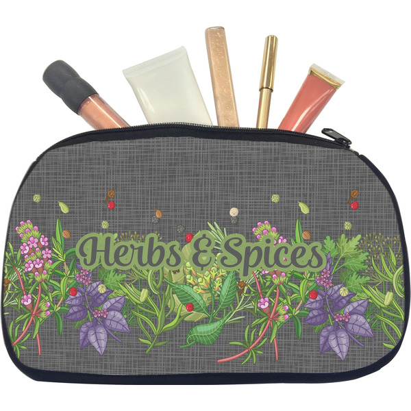 Custom Herbs & Spices Makeup / Cosmetic Bag - Medium (Personalized)