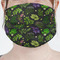 Herbs & Spices Mask - Pleated (new) Front View on Girl