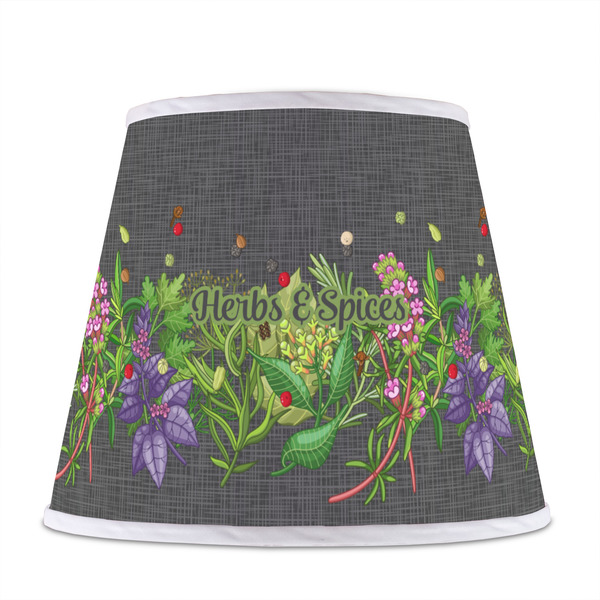 Herbs & Spices Poly Film Empire Lampshade - Front View
