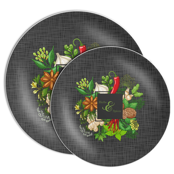 Herbs & Spices Melamine Plates - PARENT/MAIN