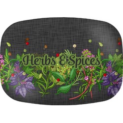 Herbs & Spices Melamine Platter (Personalized)