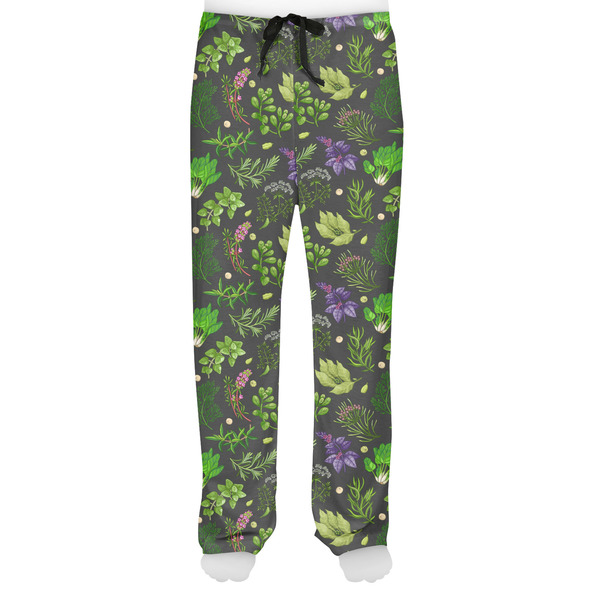 Herbs & Spices Men's Pjs Front - on model